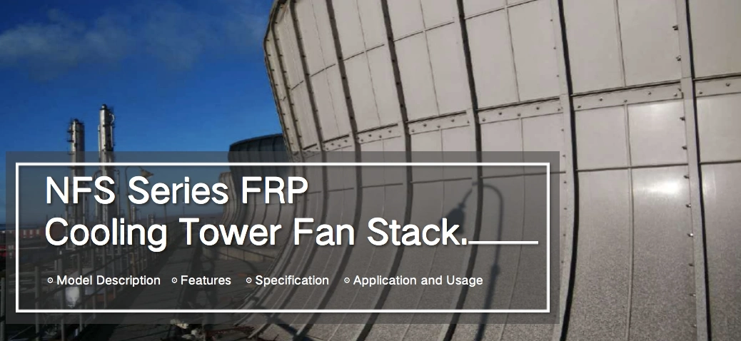 Newin Nfs Cooling Tower FRP Fan Stack