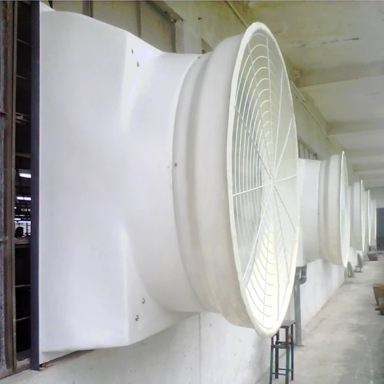 ODM OEM нестандартная конструкция теплицы градирни выхлопной конус вентилятор из стекловолокна FRP
