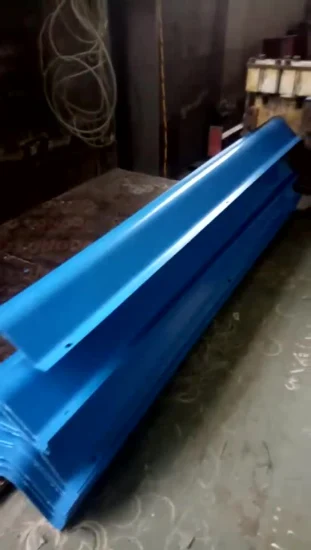 Синий уловитель дрейфа градирни из ПВХ U-типа